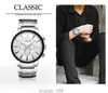 Top relógio de luxo marca curren estilo simples clássico quartzo relógios pulso aço completo à prova dwaterproof água relógio masculino esportes