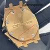 Relógio de pulso AP moderno e funcional relógio de pulso Royal Oak Offshore Series relógio masculino de 42 mm de diâmetro automático mecânico moda casual relógio famoso para cavalheiros