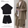 Projektant męski garnitur sportowy Jogger Bluza Ladies Shorts T-shirt Pullover Spodni Asian Size S23O