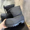 Boots Alaska Ski Top Boots Paris Fashion Men Women Skiwear Snow Designer Platform Black White Shoes Size 35-44 Q240321