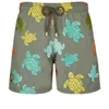 Vilebre Herenshorts Bermuda Pantaloncini Boardshorts HEREN ZWEMSHORTS TORTUES MULTICOLORES Trunks Heren Surfkleding Bermuda's Strand Korte Turtles Zomer 89544