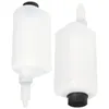 Vloeibare zeepdispenser 2 sets handgereedschap vervangende fles onderdelen plastic kop keuken shampoo wandcontainer