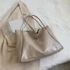 Sac à main en Faux cuir pour femmes, sac à bandoulière avec cordon de serrage, fourre-tout à sangle fine, boucle magnétique, résistant aux rayures, sac à main pour dames