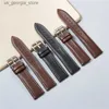 Watch Bands Genuine Leather bands Calfskin Replace Straps 18mm 20mm 22mm 24mm Accessories Men Women Soft band Y240321