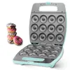 Baker's Friend Donut Maker, Baking 12 Mini Donuts, Maquina Para Hacer Donas, Perfect for Breakfast, Snacks, Desserts, and More