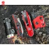 Tools 1PCS 91mm Swiss Army Knife Back Clip Deep Pocket Clip Stainless Steel Butterfly Knife Back Clip DIY Accessories Custom Tool