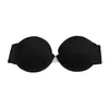 Soutien-gorge Vgplay Femmes Soutien-gorge Push Up Lingerie Underwire Dos Nu Antidérapant Sans Bretelles Multiway Ajusté Convertible Pour