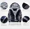 Herren Hoodies Parkas Streetwear Harajuku Klassische Jacke Warm Verdicken Fleece Outdoor Basic Wintermantel