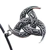 New Viking Totem Celtic Knot Stainless Steel Pendant Jewelry Nordic Vintage Titanium Steel Men's Necklace