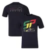 2024 NOWOŚĆ F1 FAN FAN T-shirt Formuła 1 Wyścigowe koszulka T-shirt Mens Polo Summer Crew Neck Ogaberia koszulka koszulka
