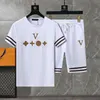 Designer Sportswear Herren-Shorts und Polo T-Shirt Set Summer Sportswear Herren Beach Sportswear Kurzärmeles Set M-3xl