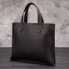 Bag Retro Crazy Horse Leather Men's Genuine Cross Section Handbag Casual Simple Male Business Briefcase