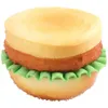 Party Decoration 1pc Realistic Hamburger Lifelike Simulation Fake Bakery Display Kids Food Bread Toy Home Pography Props