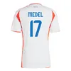 2024 2025 Chile Soccer Jerseys Nunez Vidal Alexis Medel Valdes Mendez Suazo Ch.aranguiz Brereton Diaz Echeverria Aravena Drużyna National