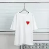 Camiseta masculina verão 100% algodão moda camiseta masculina e feminina etiqueta de moda amor manga curta camiseta masculina