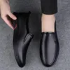 Casual Shoes Genuine Leather Men Loafers Moccasin Fashion Slip On Flats Adult Man Footwear Handmade Boat Shoe Drive