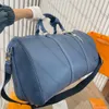 Nuovo stile borsone di design di alta qualità borsa da viaggio moda uomo e donna fiori antichi tracolla regolabile in tela rivestita in pelle Borsa da imbarco Borsa a tracolla