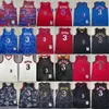 Throwback Basketball Allen Iverson Retro Jerseys 3 Vintage Man For Sport Fans All Stitching Athletic Outdoor Apparel Sport Wears Shirt Breathable Good Quality