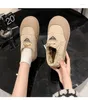 Casual Shoes Women's Snow Boots 2024 Winter Fashion Thick Soled Anti Ski Plush Warm Cotton