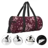 Väskor Sakura Blossom Gym Bag Beauty Pink Fashion Waterproof Sports Påsar stor kapacitet Rese Training Handbag Fitness Bag för par