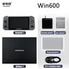 Joueurs de jeux portables Anbernic Win600 Console de poche 5 94 pouces PC Pocket Mini ordinateur portable Win10 Steam OS System 3050e 3020e Steam Deck 230816