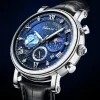 Watches 2023 New Chenxi Fashion Watches for Mans Waterproof Quartz Wristwatches Leather Strap Men Watch Business Casual Clock
