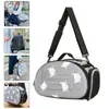 Mochila transportadora para gatos, bolso de viaje transpirable, bolso de transporte para perros pequeños al aire libre, cachorros