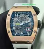 RM Watch Swiss Watch Tactical Watch RM029 Rose Gold Fashion Leisure Business Sports Machinere armbandsur
