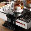 Slippare MHW3Bomber Justerbar höjd Kaffe vägningsställ med silikon Nonslip Base Electronic Scale Stand Waterproof Barista Tools