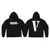 VLONE Hoodie New Cotton Lycra Fabric Men's And Women's Reflective luminous Long Sleeved Casual Classic Fashion Trend Men's Hoodie US SIZE S-XL 6671
