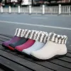 Sandalen Women Fashion Rubber Rain Boots Niet -slip Casual waterdichte enkellaarzen duurzaam conserveermiddel stevig waterschoen keuken werkschoen