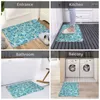 Carpets Clear Vision Doormat Non-Slip Bath Kitchen Mat Eye Test Snellen Chart Floor Door Entrance Carpet Rug Footpad