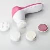 apparaten elektrische gezichtsreiniger gezicht poriënreiniging stimulator borstel vrouwen huidreiniging beauty spa mee-eter verwijderaar usb opladen roze