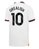 24 25 HAALAND SOCCER JERSEY DE BRUYNE GREALISH Mans Cities Sterling Mahrez Foden Fan Player Versione 2023 2024 Tops da calcio Kit Kit Kit Kit Attrezzatura