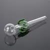 5インチの喫煙水ボン用ガラスオイルバーナーパイプPyrex Glass Hand Pipes Bongs Dab Rigs