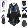 Cosplay Anime Costumes Animecc Asahina Mafuyu odgrywanie ról Wig Anime Projekt Sekai Color Stage odgrywanie ról na Halloween Costumesc24321