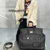 Genuine Leather Handbag L Totes 50cm Litchi Pattern Large Bag 50cm Unisex Business Trip Luggage Bag Large Capacity Handheld Bag