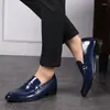 Casual Shoes REETENE 2024 Handmade Leather Men Dress Fashion Party And Wedding Men'S Loafers Driving 37-48