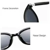 Sunglasses Summer Round for Lady Fashion Trendy Style Sun Glasses Vintage Shades Goggles UV400 Protection Streetwear Eyewear