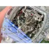 디자이너 시계 고품질 브랜드 시계 자동 운동 사파이어 고강도 거울 방수 스테인리스 스틸 시계 Richar M Watch 30U2