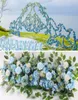 100 cm Wedding Flowers Row Artificial Silk Rose Peony Flower Row Wall Backdrop Arrang DIY DECORATION9611577