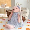 Rabbit Doll Machine Toy Long Ear Flower Spódnica Para pluszowa lbvue