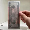 Inne świąteczne dostawy imprezowe Fałszywe pieniądze banknot rekwizytów 10 20 50 100 200 200 dolarów euro funt angielskie banknoty realistyczne zabawki Dhoat