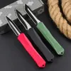 MICRO M Tech Heretic Automatic knife Outdoor Tactical Knives Aviation aluminum Handle D2 Blade EDC Pocket knife