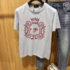 Camiseta de diseñador para hombre camisetas para mujeres camisetas 100%algodón de algodón hip hop de manga corta tshirt estampada pareja de hombres camisetas asiáticas tallas asiáticas