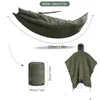 ハンドツールサバイバルMtifunctional Hammock Undequilt Slee Bag Winter Warme Warmen