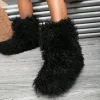 Boots Femme Designer Luxury Courte de la cheville hivernale du moelle