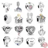 Losse Edelstenen Europa 925 Sterling Zilver Familie Charm Fit Originele Armband Sieraden Hanger Jongen Meisje Sprankelende Moeder Kraal Zusters