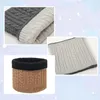 Scarves Winter Knitted Ring Scarf Men Women Fleece Bandana Knit Crochet Warm Neck Warmer Thicken Ski Mask Face Cover