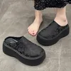 Slippers Vrouwen Flats Platform Wandelen Jurk Sandalen Schoenen Zomer 2024 Mode Outdoor Slippers Causale Slides Mujer Zapstos